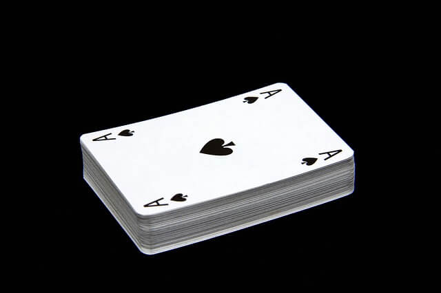 Im Pokerkoffer enthaltene Pokerkarten