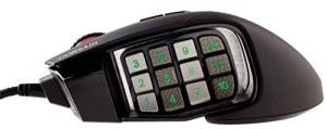 Poker Maus - Corsair CH-9304111-EU Scimitar Pro RGB Optical Gaming Mouse