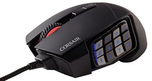 Poker Maus - Corsair CH-9304111-EU Scimitar Pro RGB Optical Gaming Mouse