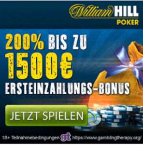 William Hill Poker - Pokerseiten